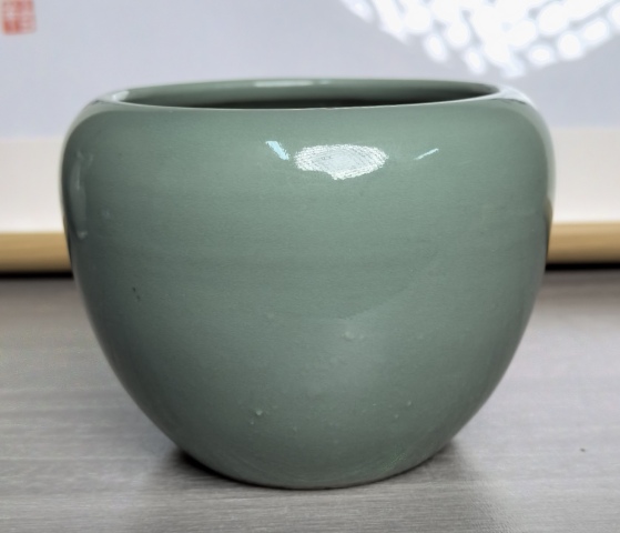古玩陶瓷冬青釉蘋果尊拍賣，當前價格290元