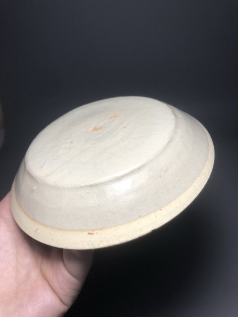 古玩陶瓷精品青白釉花卉雙魚洗拍賣，當前價格12888元