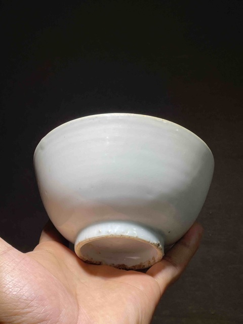 古玩陶瓷精美明末清初甜白釉碗拍賣(mài)，當(dāng)前價(jià)格0元