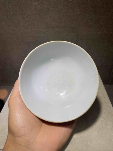 古玩陶瓷精美明末清初甜白釉碗拍賣(mài)，當(dāng)前價(jià)格0元