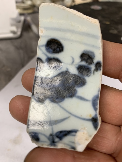 古玩陶瓷青花標(biāo)本拍賣,當(dāng)前價格9000元