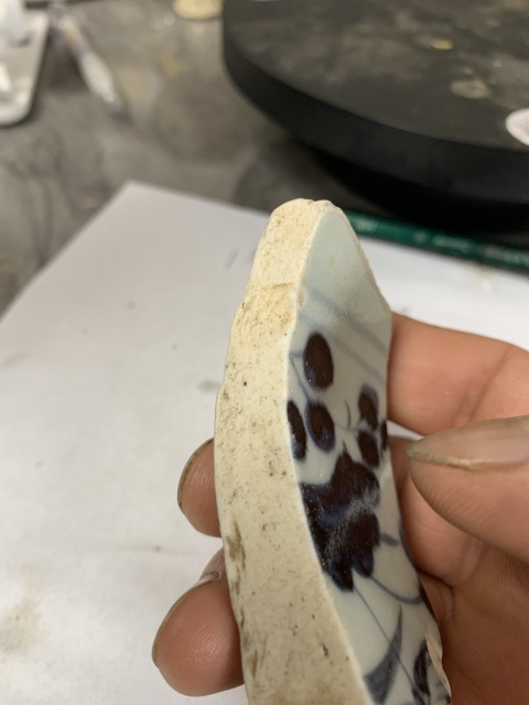 古玩陶瓷青花標(biāo)本拍賣,當(dāng)前價格9000元