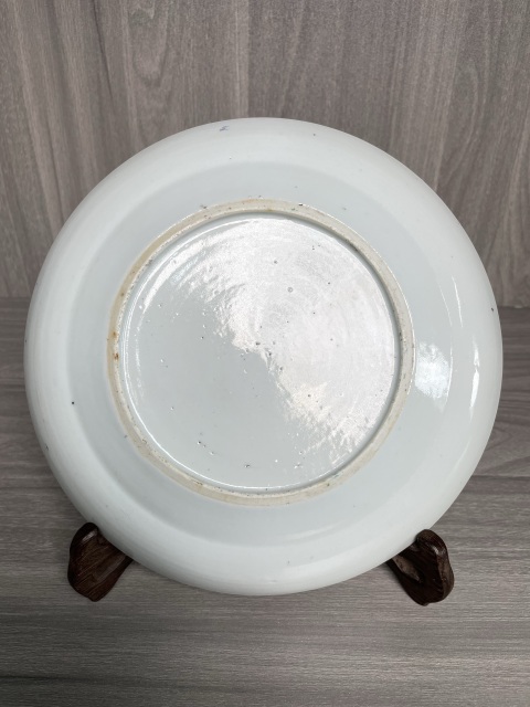 古玩陶瓷清咸豐 精品五彩人物故事紋盤拍賣,當(dāng)前價(jià)格2500元