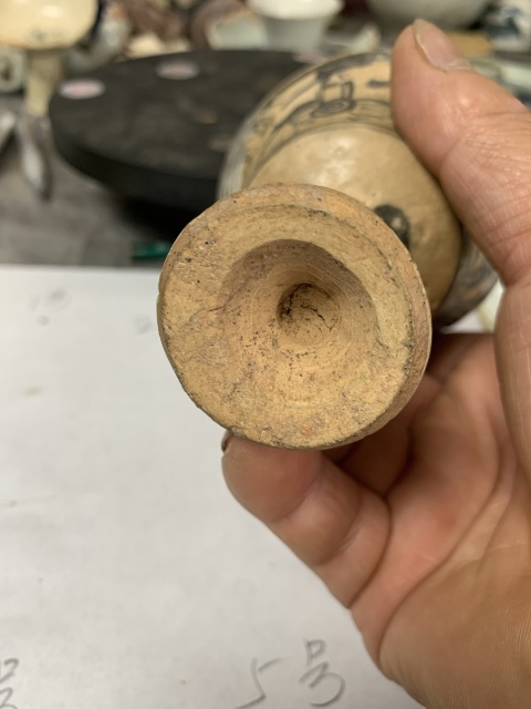 古玩陶瓷青花高士圖高足杯拍賣，當(dāng)前價(jià)格1900元