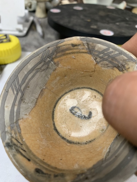 古玩陶瓷青花高士圖高足杯拍賣，當(dāng)前價(jià)格1900元