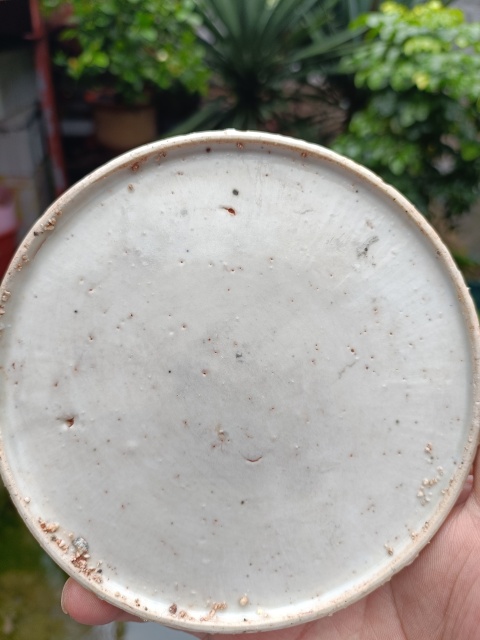 古玩陶瓷明嘉萬青花雙鹿圖賞盤拍賣，當前價格299元