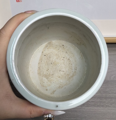 古玩陶瓷清嘉慶 青花淡描山水人物紋筆筒拍賣,當前價格980元