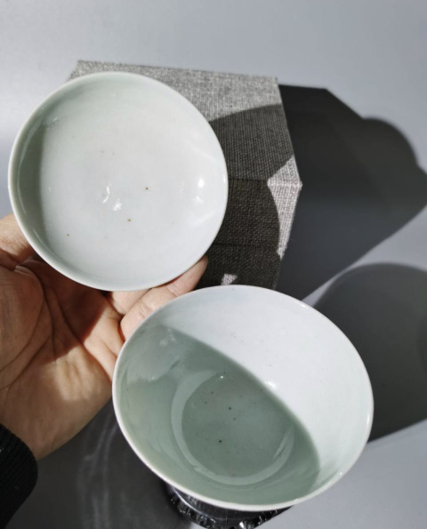 古玩陶瓷清 同治八仙圖墨彩蓋碗拍賣，當(dāng)前價格3500元