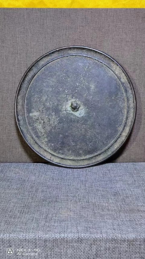 古玩銅器明代銅鏡拍賣,當前價格2200元