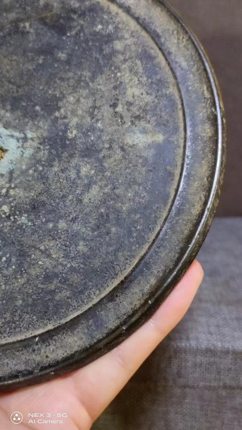 古玩銅器明代銅鏡拍賣,當前價格2200元