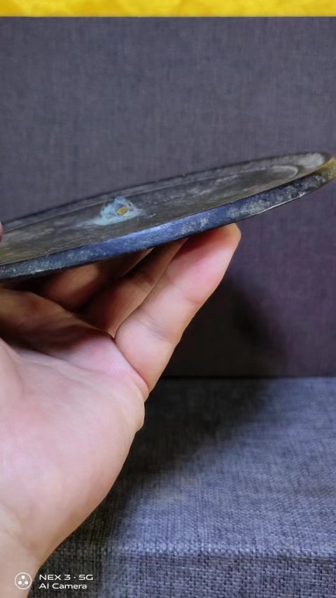 古玩銅器明代銅鏡拍賣,當前價格2200元