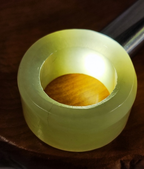 古玩玉器和田玉雕“扳指”拍賣，當前價格618元