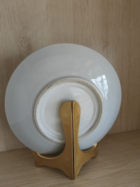 古玩陶瓷梅花紋盤拍賣,當前價格120元