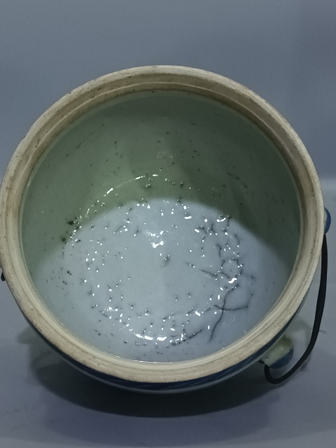 古玩陶瓷道光青花粥罐拍賣,當(dāng)前價格998元