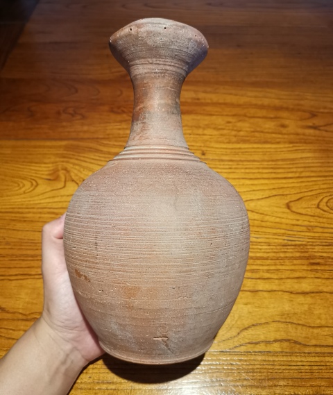 古玩陶瓷東漢?紅陶花灑拍賣,當(dāng)前價格2600元