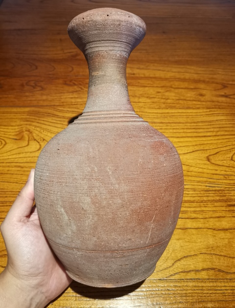 古玩陶瓷東漢?紅陶花灑拍賣,當(dāng)前價格2600元
