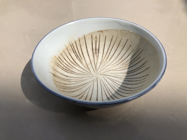 古玩陶瓷晚清.青花加彩花卉紋茶碾拍賣,當(dāng)前價格0元