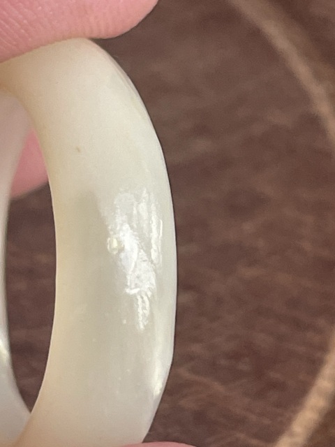 古玩玉器和田玉戒指拍賣,當前價格3000元