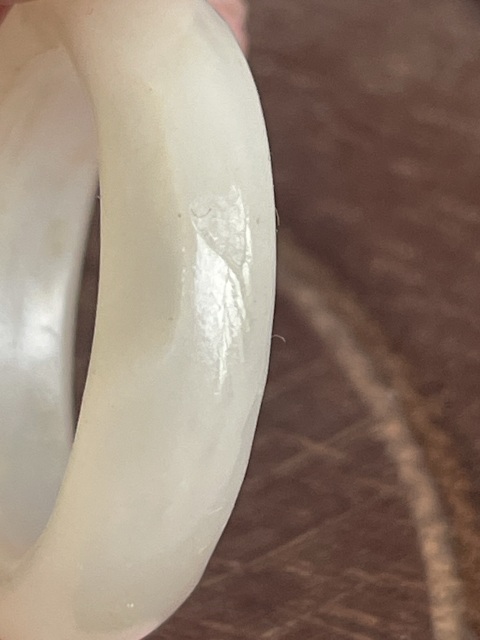 古玩玉器和田玉戒指拍賣,當前價格3000元