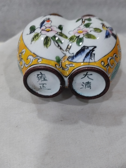 古玩雜項銅胎畫琺瑯鼻煙壺拍賣，當前價格288元