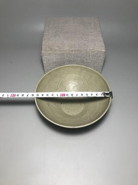 古玩陶瓷宋，珠光青瓷刻花碗拍賣，當前價格1800元