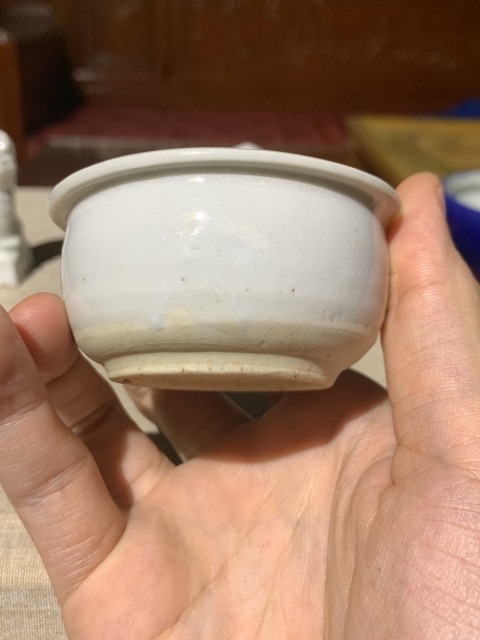 古玩陶瓷明末清初德化窯白釉琴爐香插三供拍賣(mài),當(dāng)前價(jià)格999元