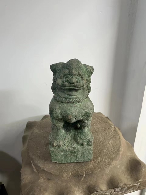 古玩雜項石獅拍賣,當前價格6666元
