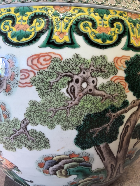 古玩陶瓷五彩人物故事紋畫缸拍賣,當(dāng)前價格38888元