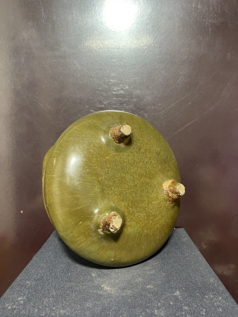 古玩陶瓷清窯變釉橋耳三足爐拍賣，當前價格4600元