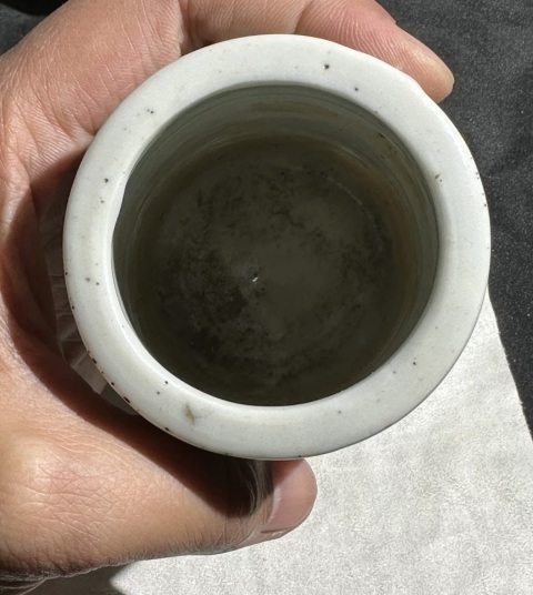 古玩陶瓷墨彩花鳥紋筆筒拍賣，當前價格1500元