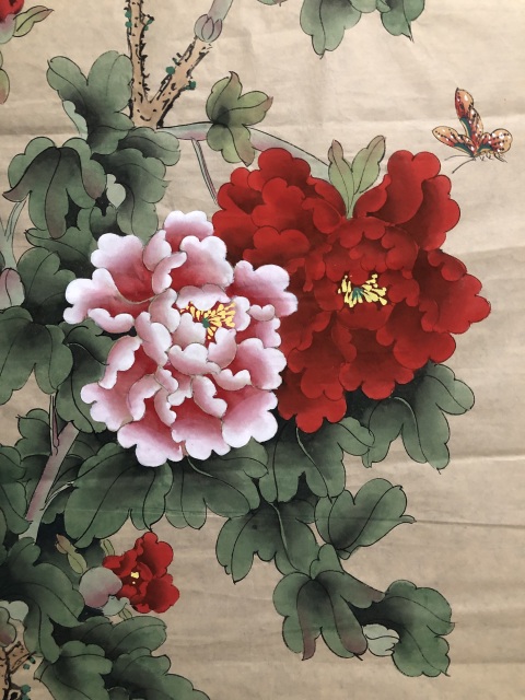 古玩字畫已故名家周仁輝精品花鳥拍賣,當(dāng)前價(jià)格499元