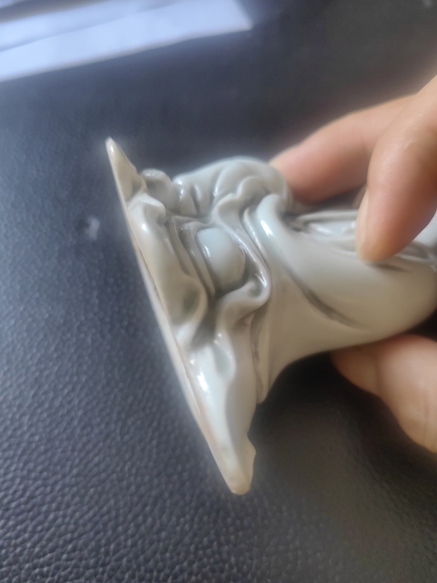 古玩陶瓷德化白瓷觀音造像拍賣,當前價格368元