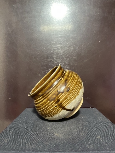 古玩陶瓷宋黃褐釉茶入拍賣，當前價格8800元