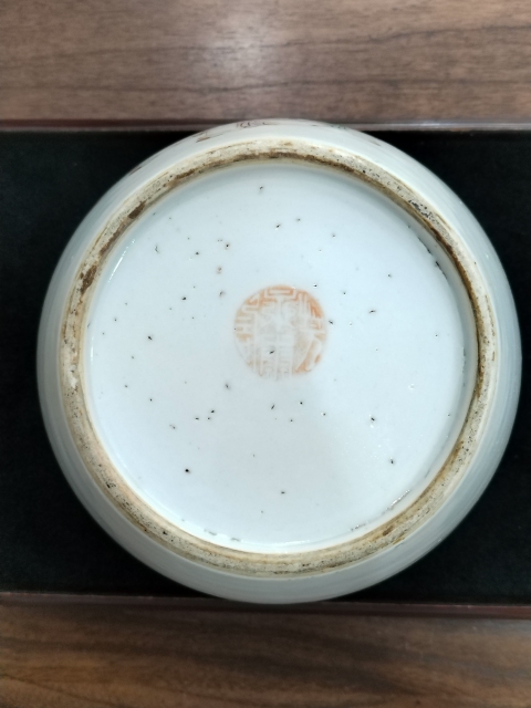 古玩陶瓷汪芳林油粉彩人物故事紋粥罐拍賣，當(dāng)前價(jià)格750元