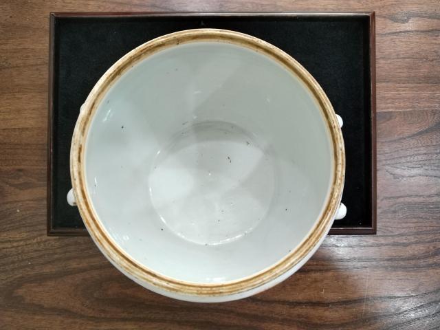 古玩陶瓷汪芳林油粉彩人物故事紋粥罐拍賣，當(dāng)前價(jià)格750元