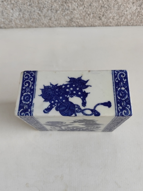 古玩陶瓷書擋拍賣，當前價格398元