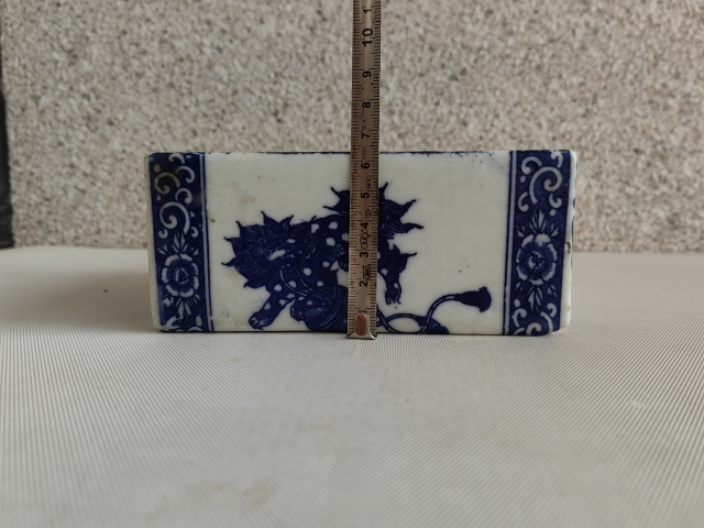 古玩陶瓷書擋拍賣，當前價格398元