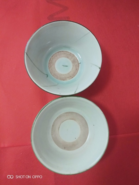 古玩陶瓷釉上彩花卉紋碗拍賣,當(dāng)前價(jià)格98元