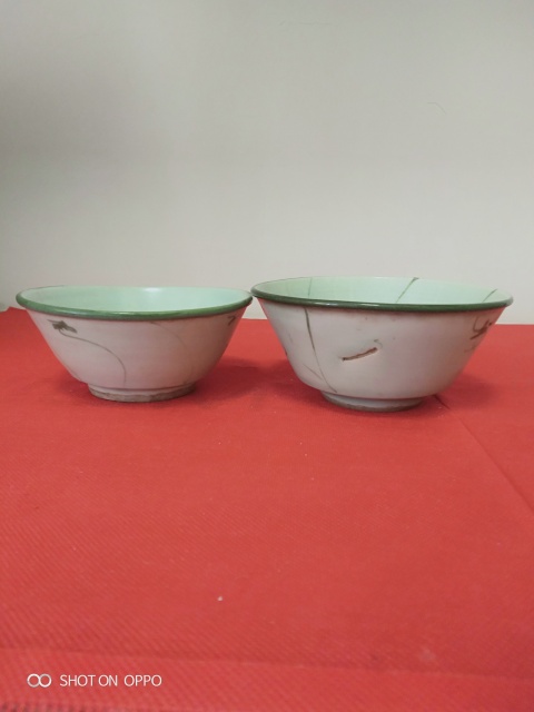 古玩陶瓷釉上彩花卉紋碗拍賣,當(dāng)前價(jià)格98元