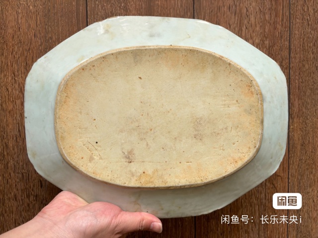 古玩陶瓷青花山水人物紋八方盤拍賣，當(dāng)前價(jià)格2200元