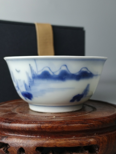 古玩陶瓷(館藏級(jí))清康熙·青花踏雪尋梅-青花聞香杯拍賣,當(dāng)前價(jià)格2034元