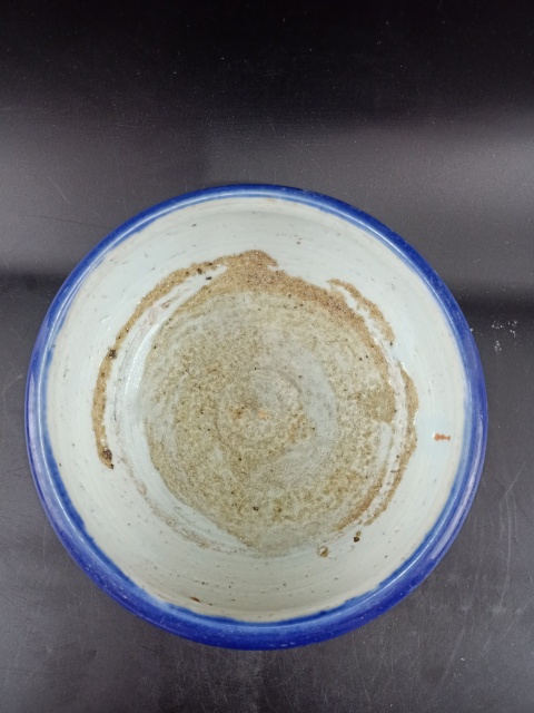 古玩陶瓷【精品】清中期 藍釉香爐【傳世佳品】拍賣,當前價格0元