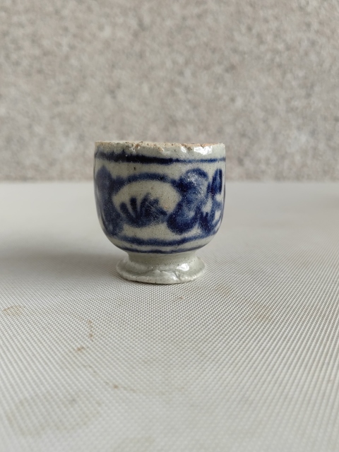 古玩陶瓷清代道光水盂拍賣,當前價格550元