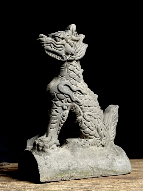古玩陶瓷屋脊獸拍賣,當前價格3680元