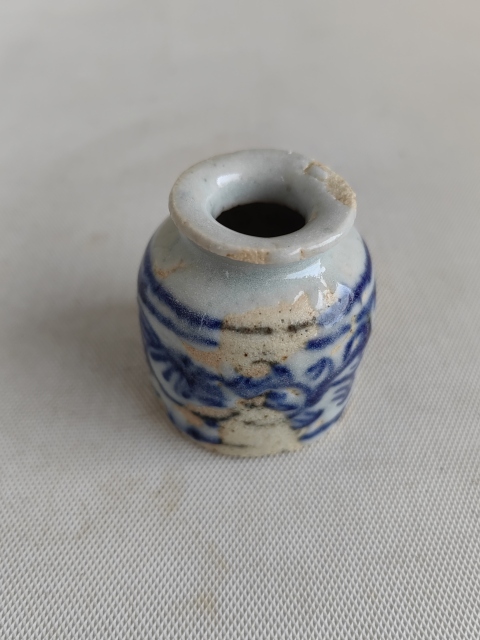 古玩陶瓷清代道咸水盂拍賣,當前價格450元