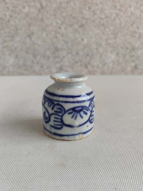 古玩陶瓷清代道咸水盂拍賣,當前價格450元