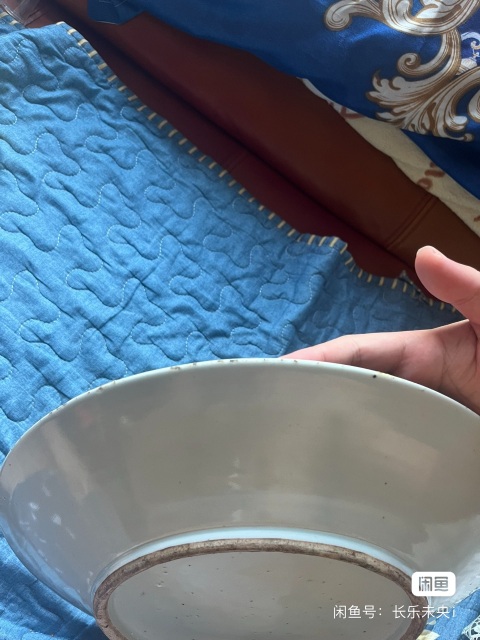 古玩陶瓷廣彩盤拍賣,當前價格2800元