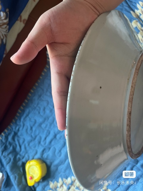 古玩陶瓷廣彩盤拍賣,當前價格2800元
