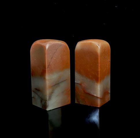 古玩雜項(xiàng)老撾石印章一對(duì)拍賣,當(dāng)前價(jià)格229元