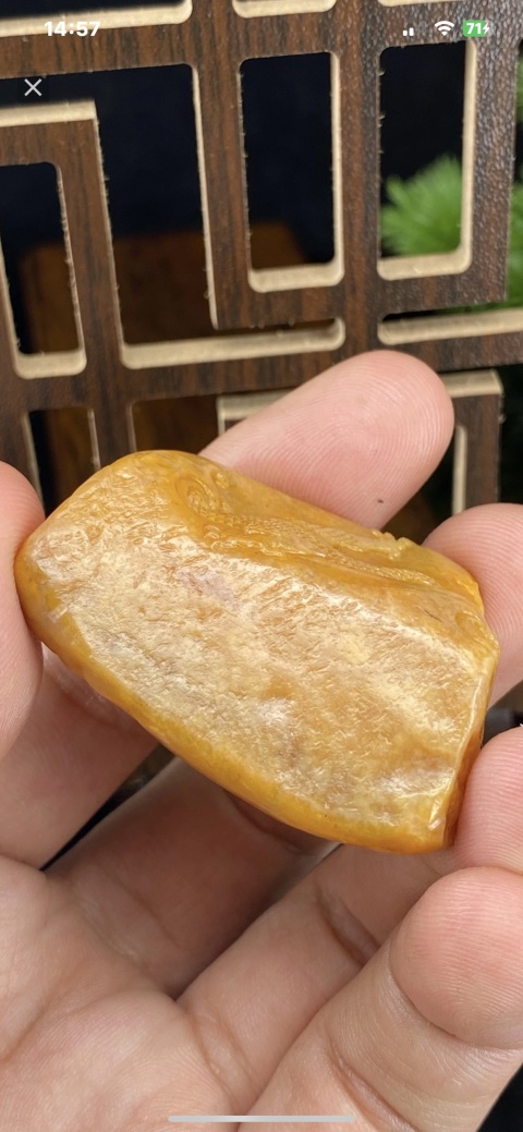 古玩雜項(xiàng)壽山田黃石擺件拍賣，當(dāng)前價(jià)格1880元